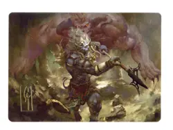 Kimahri, Valiant Guardian Art Series Card (Gold-Stamped) 29 Final Fantasy MTG - Image 1