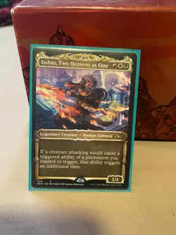 MTG Isshin, Two Heavens as One (Showcase) - Kamigawa: Neon Dynasty (NEO) - Image 1