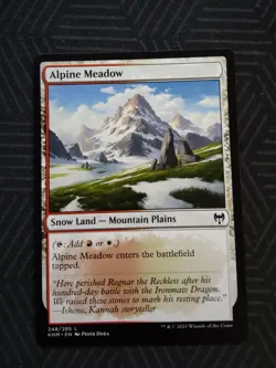 mtg alpine meadow kaldheim - Image 1