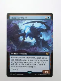 MTG Imposter Mech (NEC) Commander Kamigawa Neon Dynasty Extended Regular Rare 49 - Image 1