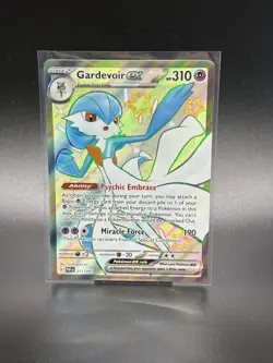 Gardevoir ex Ultra Rare 217/091 SV4.5 Pokemon Paldean Fates Pokemon TCG Card NM - Image 1