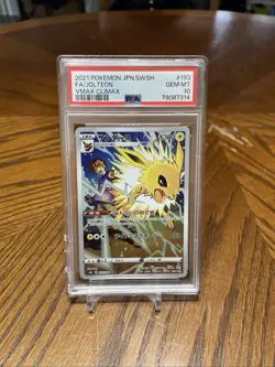 PSA Gem Mint 10 - Jolteon 193/184 CHR | Pokemon VMAX Climax Japanese - Image 1