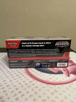 Pokemon Prismatic Evolutions Surprise Box X3 Sealed 12 Booster Packs W/Promo NEW - Image 3