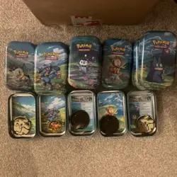 Pokemon TCG | Sinnoh Stars Mini Tin | EMPTY x 14 | Bulk - Image 1