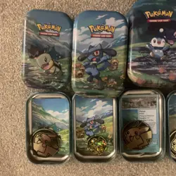 Pokemon TCG | Sinnoh Stars Mini Tin | EMPTY x 14 | Bulk - Image 2