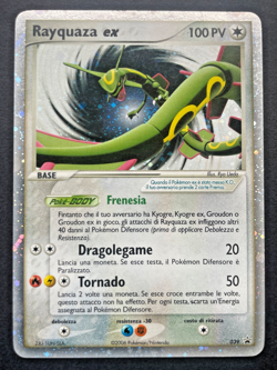 Pokemon Rayquaza ex 039 Collector's Tin 039 2006 Holo Rare Black Star Promo - Image 1