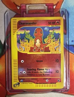 Pokemon TCG Charmander 98/165 Expedition Base Set Reverse Holo E-Reader - LP 🔥 - Image 1
