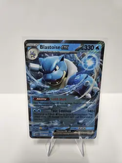 x1 Blastoise ex - 009/165 - Double Rare Pokemon SV: Scarlet and Violet 151 M/NM - Image 3