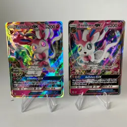 Pokemon Feelinara GX Set - 92/145 & 92a/145 - Stunde der Wachter Deutsch exz/nm - Image 1