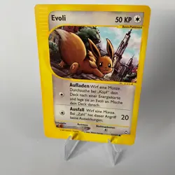 Pokemon Vintage Evoli Eevee 75/147 Aquapolis Deutsch - exzellenter Zustand - Image 1
