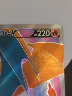 Charizard V SWSH050 Pokemon Champion's Path Black Star Promo Full Art - Image 3