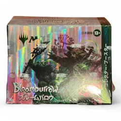 MTG Bloomburrow Collector Booster Japanese Trading Card Game Box - Image 1