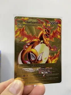 Charizard DX HP500 Metal POKEMON collectible Game Card Gift！ - Image 4
