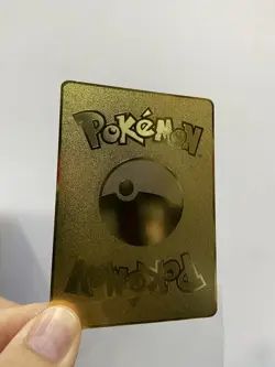 Charizard DX HP500 Gold Metal POKEMON collectible Card Gift！ - Image 4
