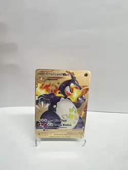 Charizard VMAX HP330 Metal POKEMON collectible Game Card Gift Display！ - Image 3