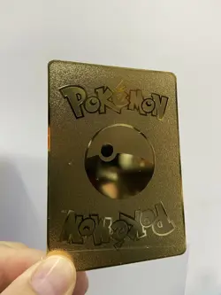 Pikachu HP190 Metal POKEMON collectible Game Card Gift！ - Image 4