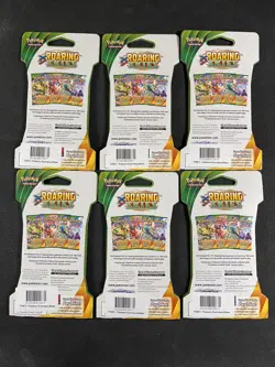 Pokemon Cards x6 Blisters Roaring Skies Sealed XY 2015 Ultra Rare - Image 2