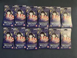 One Piece Card Game TCG Romance Dawn OP01 - 12X Blister Packs Bundle English - Image 1
