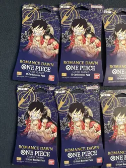 One Piece Card Game TCG Romance Dawn OP01 - 12X Blister Packs Bundle English - Image 2
