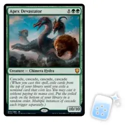 APEX DEVASTATOR Commander Legends Magic MTG MINT CARD - Image 1