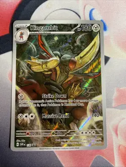 Kingambit 130 Sv: Scarlet & Violet Promo Cards Holo - Image 1