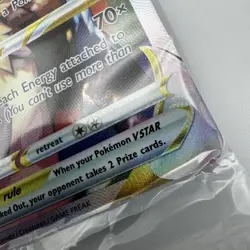 Lucario VSTAR SWSH291 Crown Zenith Black Star Promo Pokemon Card SEALED - Image 3