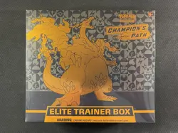 Pokemon Cards Sealed Champions Path ETB Charizard Ultra Rare Swsh 2020 - Image 1