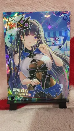 GODDESS STORY PROJECT MAIDEN SP-018 RAIDEN MEI GENSHIN IMPACT ANIME WAIFU CARD - Image 1