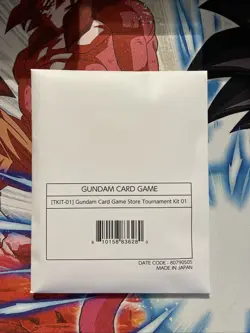 Gundam Card Game Store Tournament Kit TKIT-01 English NEW SEALED TCG - Image 1