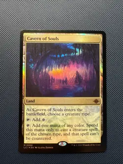 MTG Cavern of Souls (0269) - The Lost Caverns of Ixalan (LCI) NM Foil - Image 1