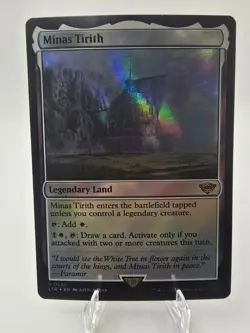 Minas Tirith (Foil) - 0256 - LTR - NM - MINT - MTG - Image 1