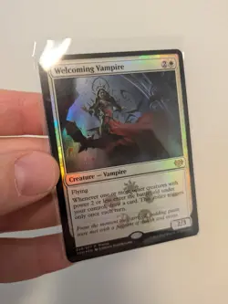 MTG Welcoming Vampire Innistrad: Crimson Vow 046/277 Foil Promo - Image 1