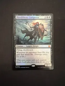 Bloodthirsty Conqueror Foundations Foil - Image 1