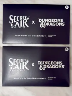 MTG - Secret Lair x D&D: Death Is in the Eyes of the Beholder I & II - Foil - Image 1