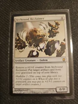 MTG Magic The Gathering-Arcbound Reclaimer- Darksteel- Regular Rare 101/165 - Image 1