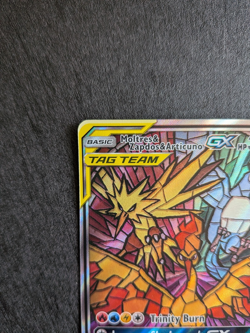 Moltres Zapdos & Articuno GX SM210 - Pokemon Hidden Fates Promo Near Mint - Image 3