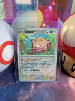 Chansey 113/165 Pokemon TCG S&V 151 Reverse Holo Rare NM - Image 1