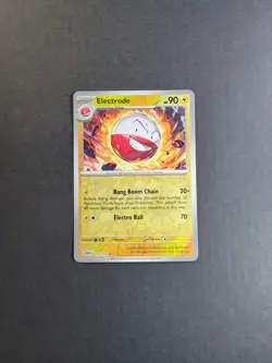 Electrode 101/165 Pokemon TCG S&V 151 Reverse Holo Rare NM - Image 2