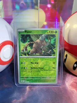 Pinsir 127/165 Pokemon TCG S&V 151 Reverse Holo Uncommon NM - Image 1