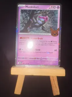 MUNKIDORI - 95/167 2024 Trick Or Trade Halloween NM - Cosmos Holo Rare Pokemon - Image 4