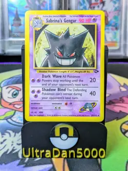 Pokemon TCG Sabrina's Gengar 29/132 Gym Challenge Non-Holo - Image 1