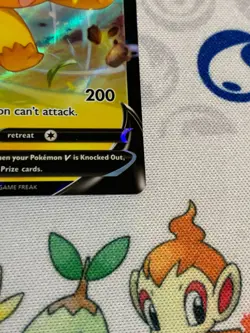 C2314 POKEMON TCG SWORD SHIELD PROMO PIKACHU V #SWSH285 NM HOLO - Image 5