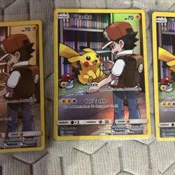 Pikachu 241/236 Cosmic Eclipse Full Art Secret Rare Holo Pokemon Card lot mint - Image 3