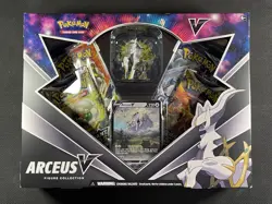 Pokemon Card Sealed Arceus V Figure Collection Cosmic Eclipse Brilliant Stars - Image 1