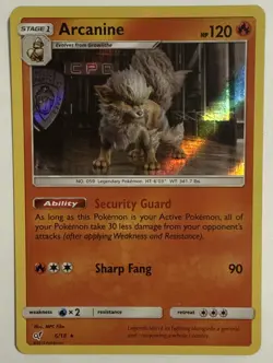 Arcanine 6/18 2019 Detective Pikachu Pokemon Card TCG Holo Promo Exclusive - NM - Image 1