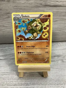 Golem 47/106 Flashfire Rare Pokemon Card - Image 1