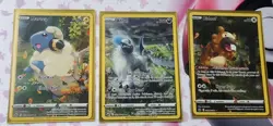 Crown Zenith Galarian Gallery Holo NM 3 Card Lot near mint - Image 1