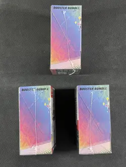 Pokemon Cards x3 Prismatic Evolutions Booster Bundles Sealed S&V Ultra Rare 2025 - Image 4