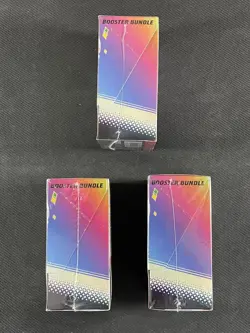 Pokemon Cards x3 Prismatic Evolutions Booster Bundles Sealed S&V Ultra Rare 2025 - Image 5