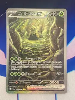 Pokemon TCG Wo-Chien EX Scarlet & Violet Paldea Evolved Card 257/193 NM - Image 1